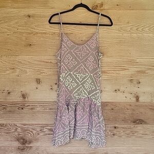 REVOLVE Ale by Alessandra Gray Printed Slip Dress Size Small